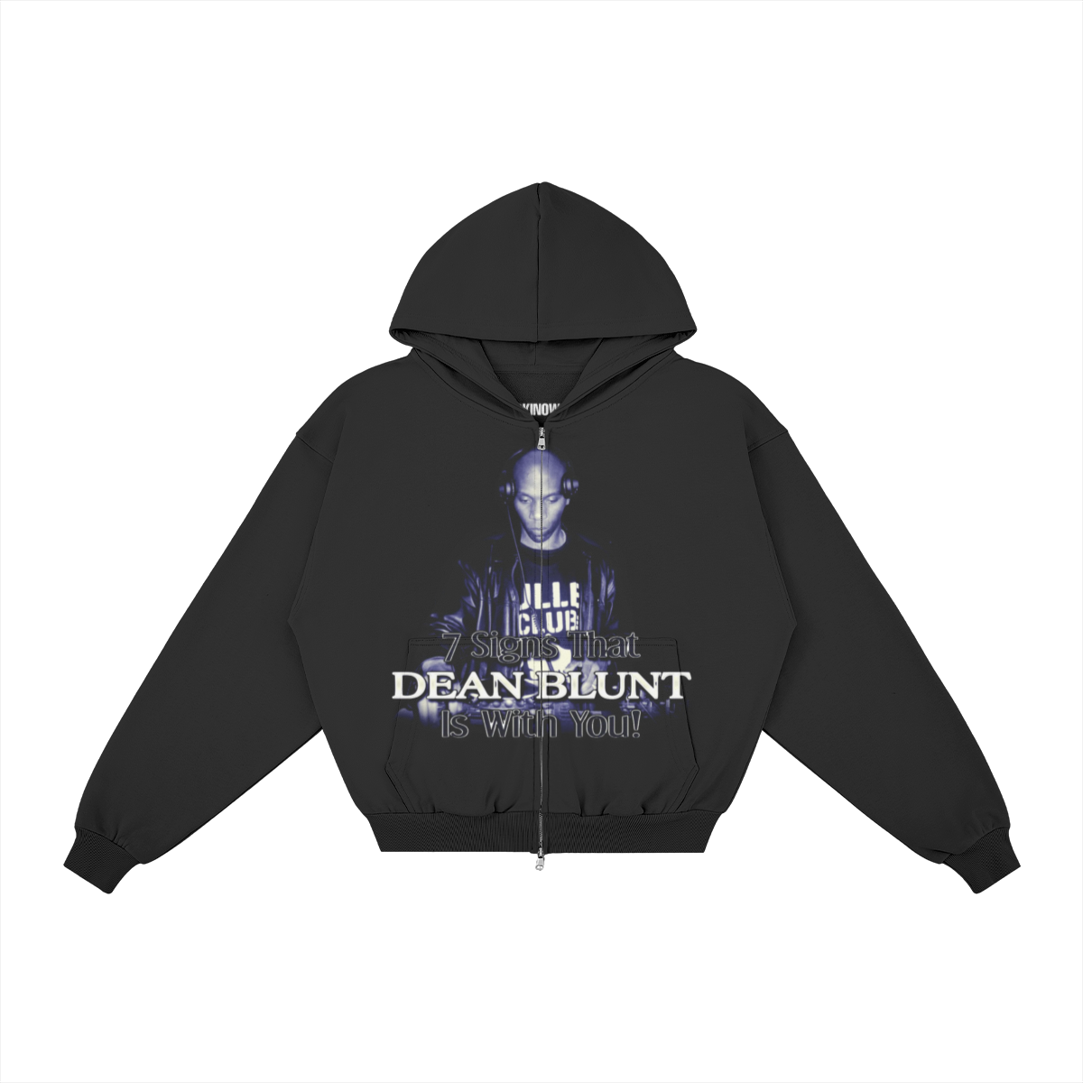 Dean Blunt Zip Up Hoodie